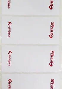 ETIQUETA ADESIVA PARA SACOLA DE PRESENTE