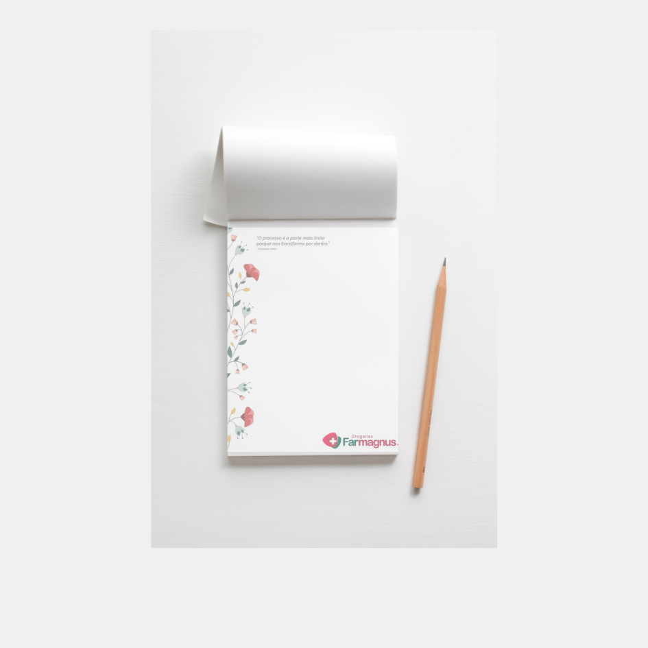 BLOCO DE RECADO FARMAGNUS