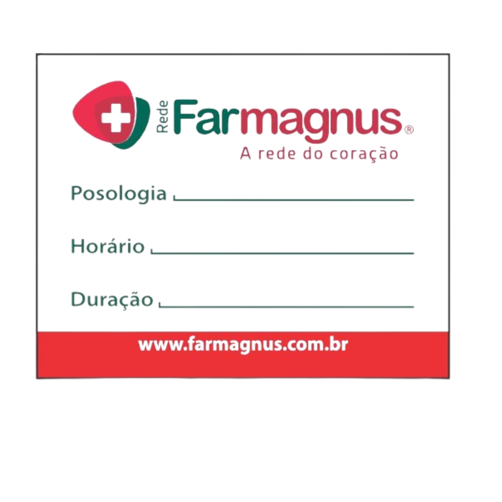 ETIQUETA ADESIVA POSOLOGIA