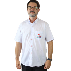 CAMISA SOCIAL MANGA CURTA