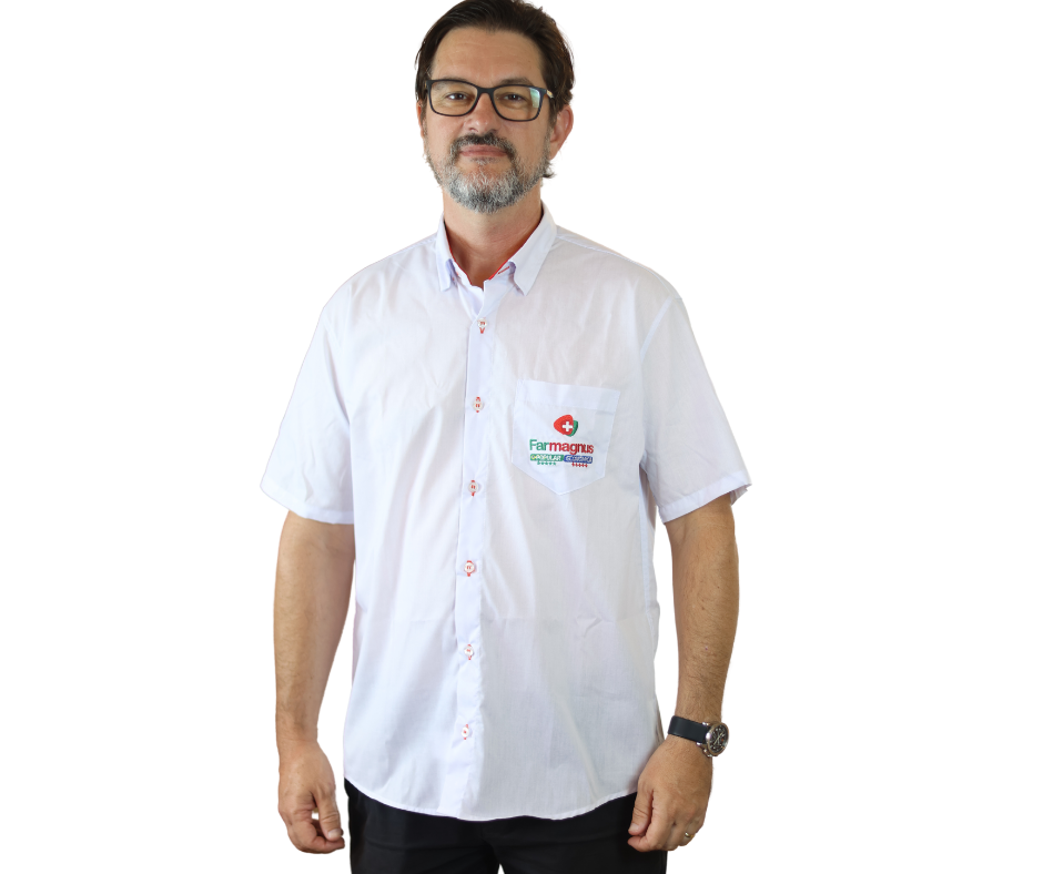 CAMISA SOCIAL MANGA CURTA