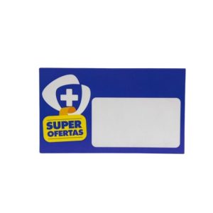 ETIQUETA SUPER OFERTA AZUL P